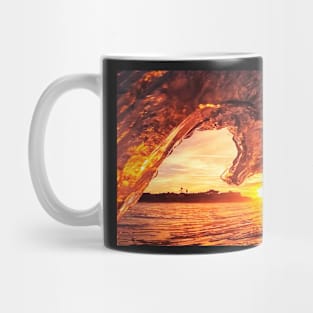 SUNSET IN THE TUBE DESIGN Mug